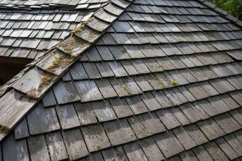 Wood Shake Roof Replacement in Oakwood, GA