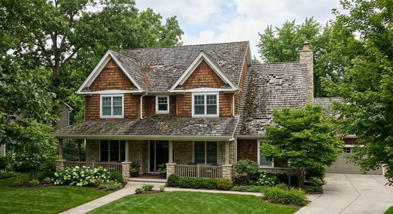 Wood Shake Roof Replacement in Suwanee, GA